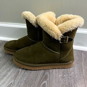 Brown Fur Boots